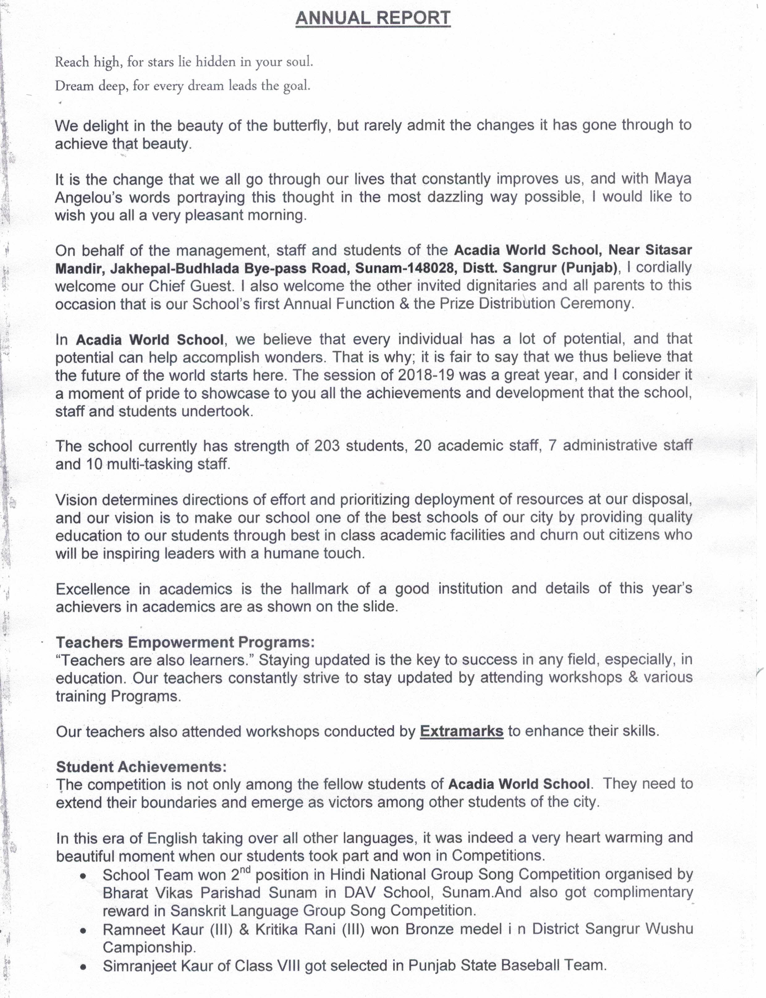 Annual Report